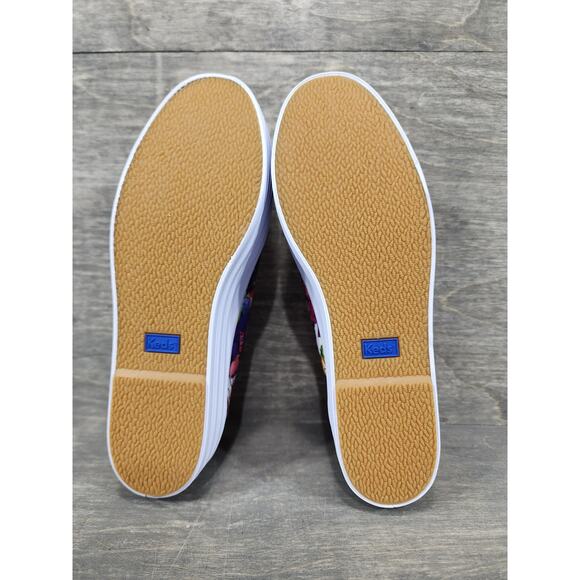 Keds Triple up Watercolor Floral sneakers Size 7 - Picture 7 of 11